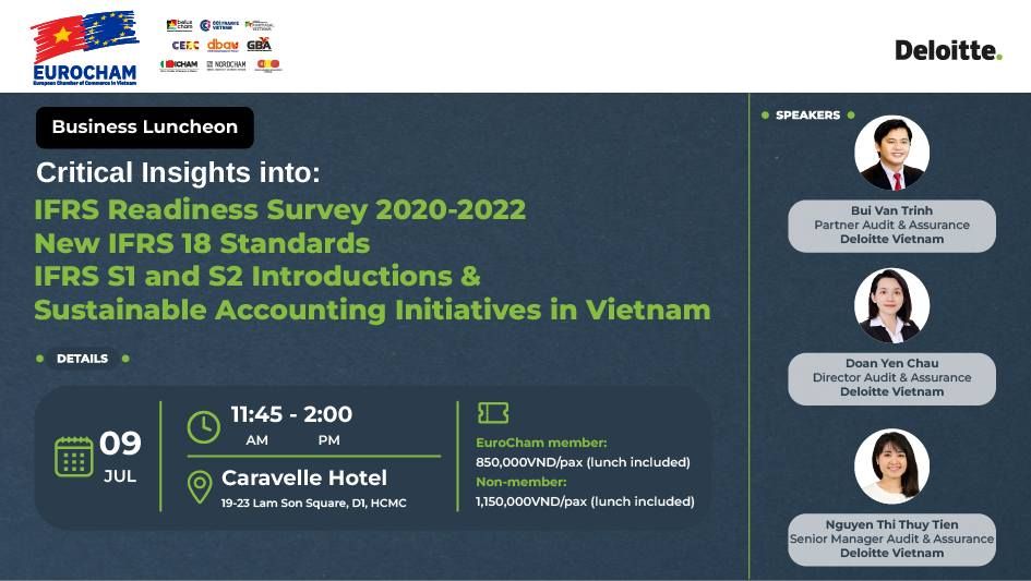 [Business Luncheon] Critical Insights into IFRS Readiness Survey 2020-2022,...