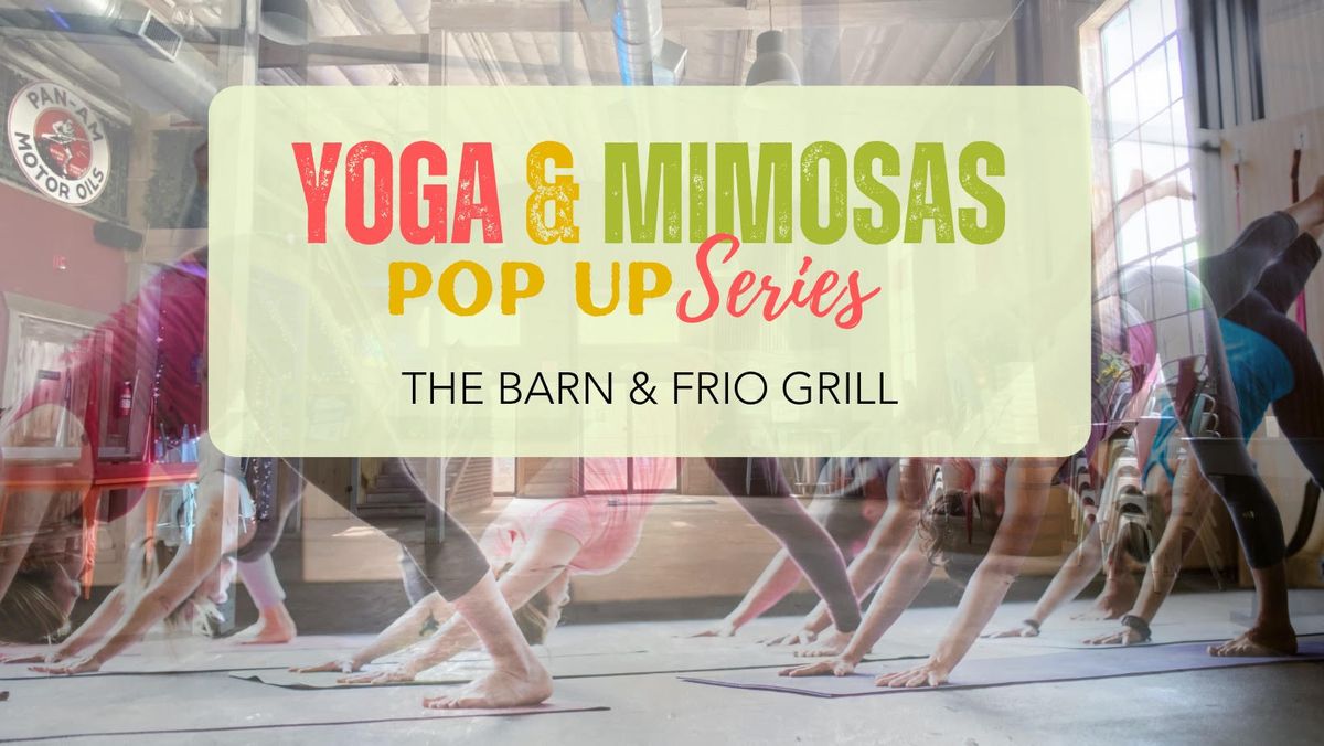 Yoga & Mimosas Pop Up Series