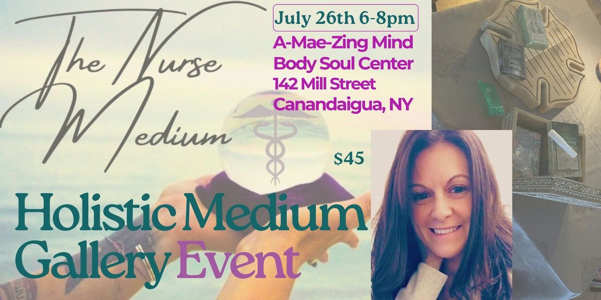 Quantum healing, Intuitive Medicine and Mediumship Gallery Event