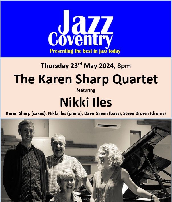 The Karen Sharp Quartet with Nikki Iles