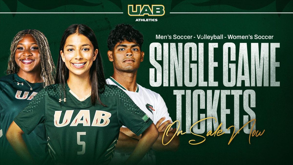 Jacksonville Dolphins at UAB Blazers Mens Soccer