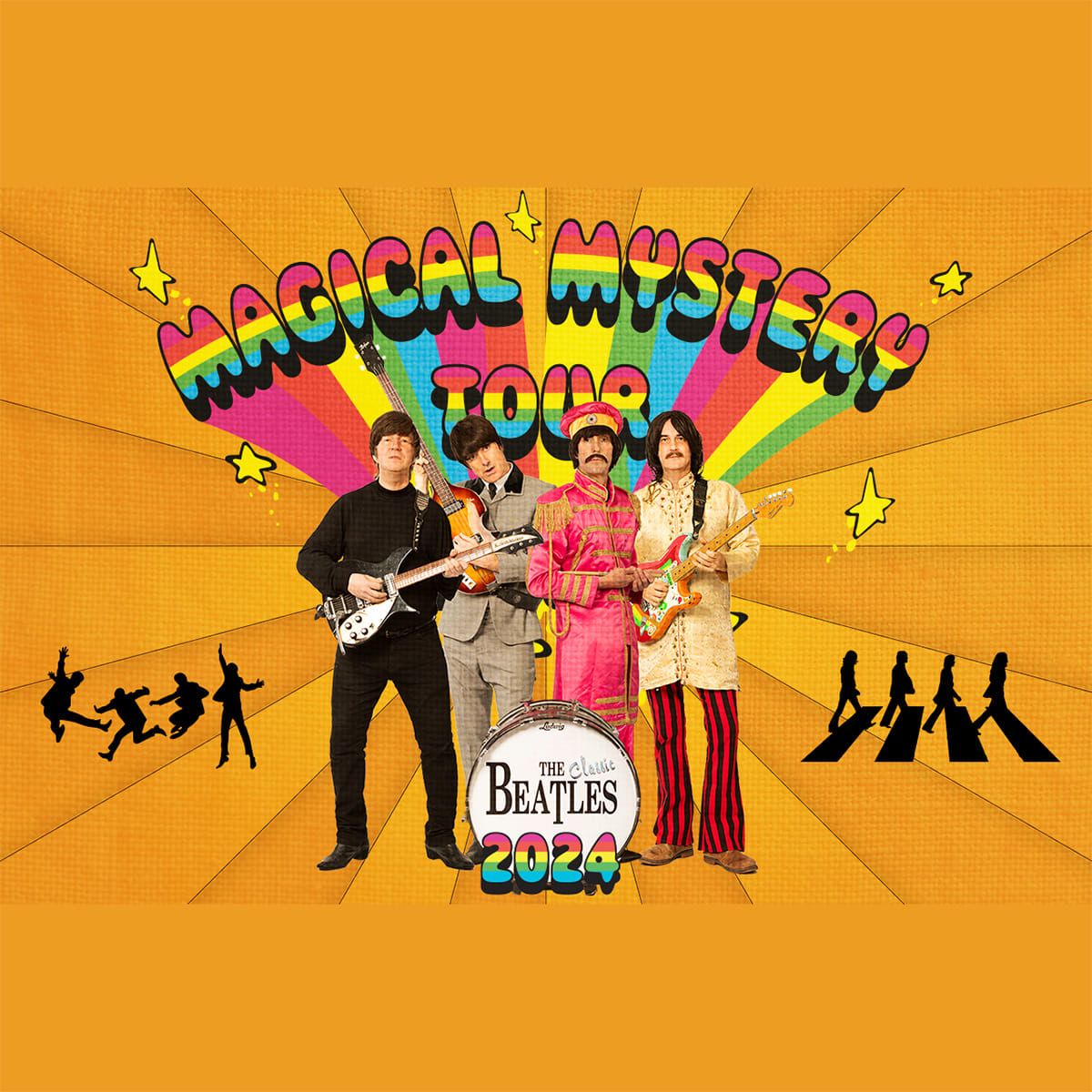 The Classic Beatles\nMagical Mystery Tour Friday 5th July 2024 