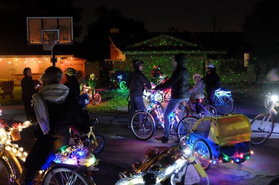 Bike Caroling 