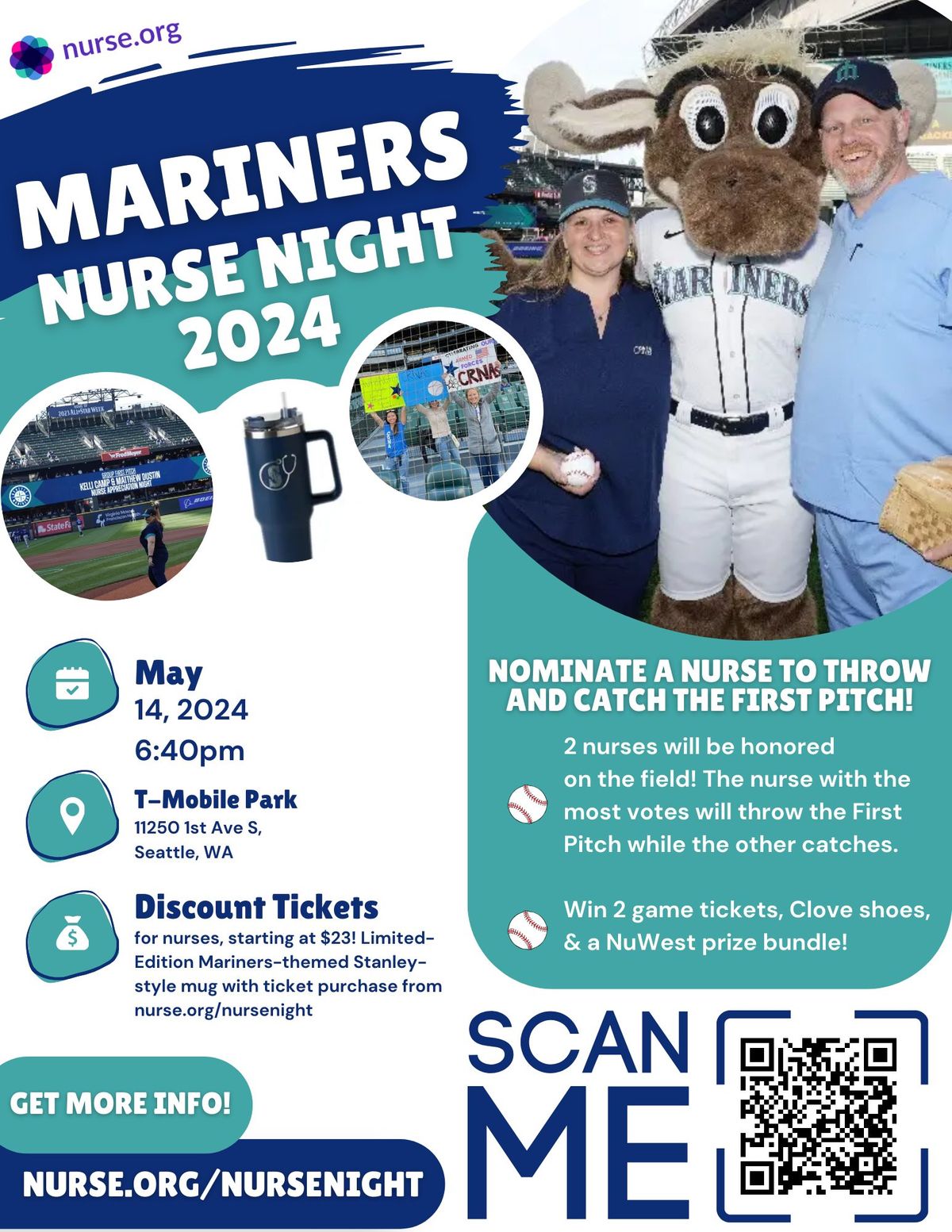 Seattle Mariners Nurse Appreciation