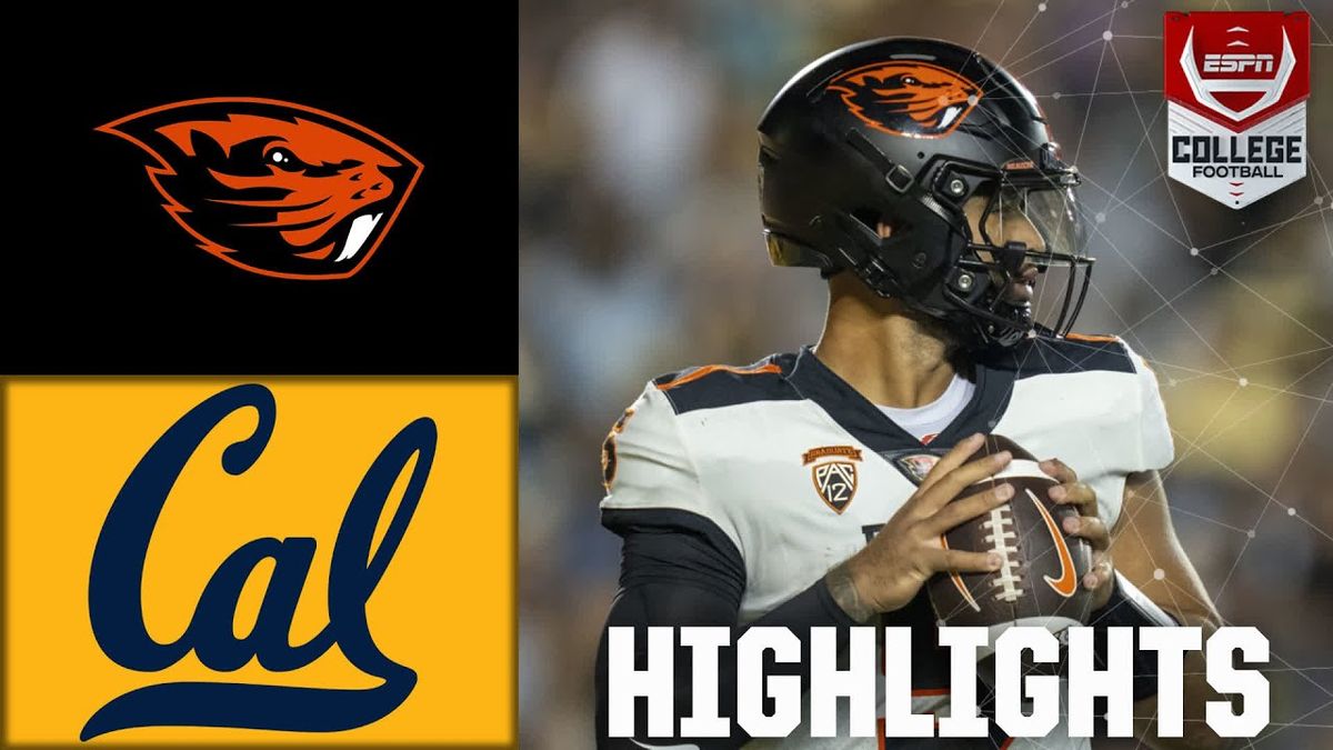 Oregon State Beavers at California Golden Bears Football