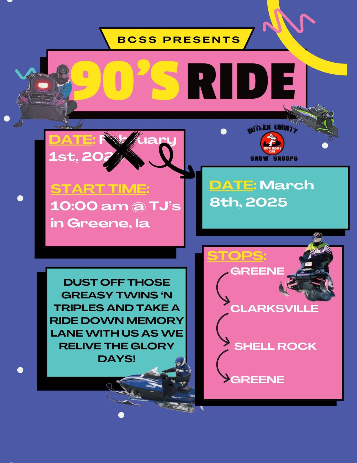 1st Annual 90\u2019s Ride