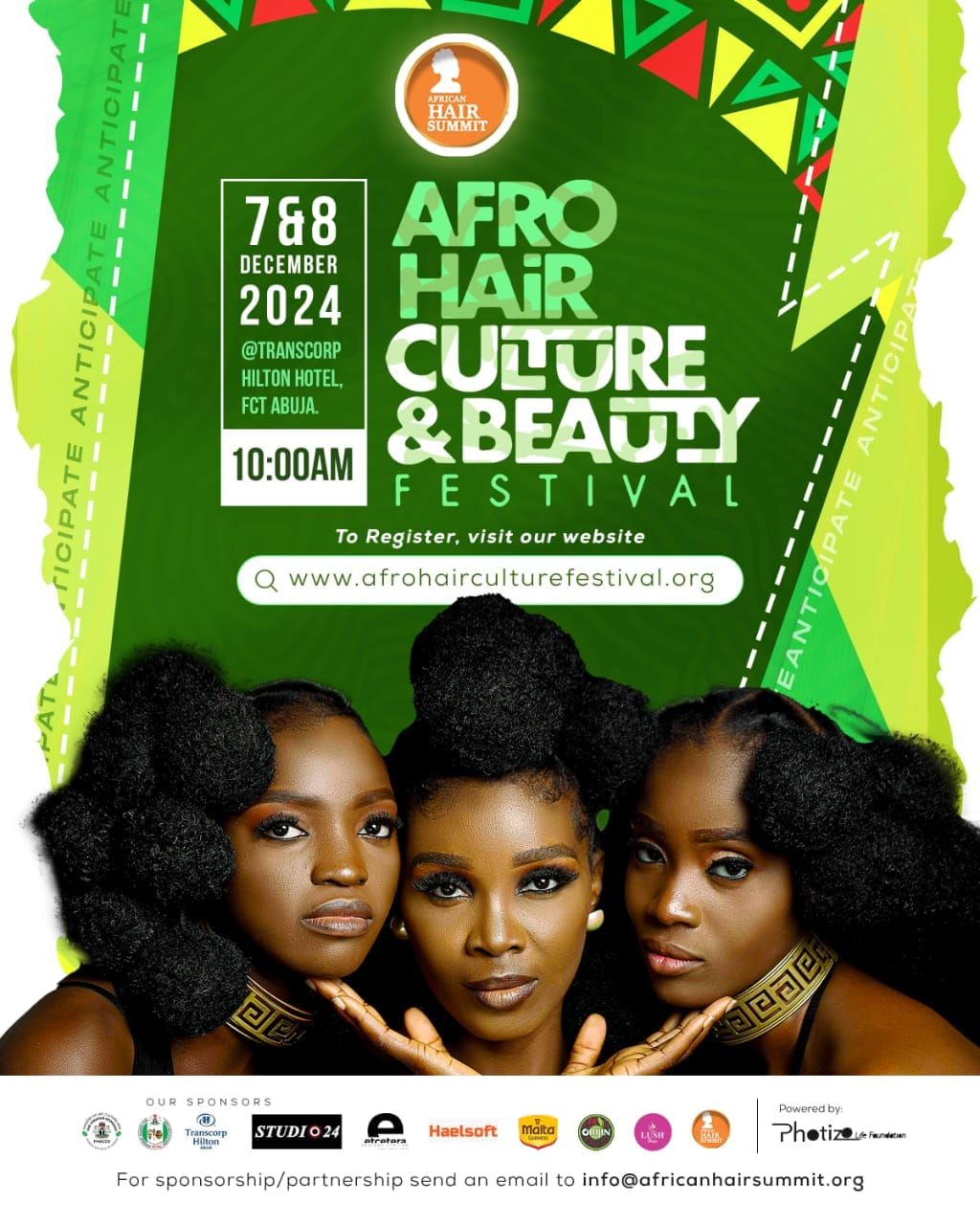 Africa's Natural Hair Festival \ud83d\udc83\ud83e\udd70 @afrohairculturefestival by @africanhairsummit 