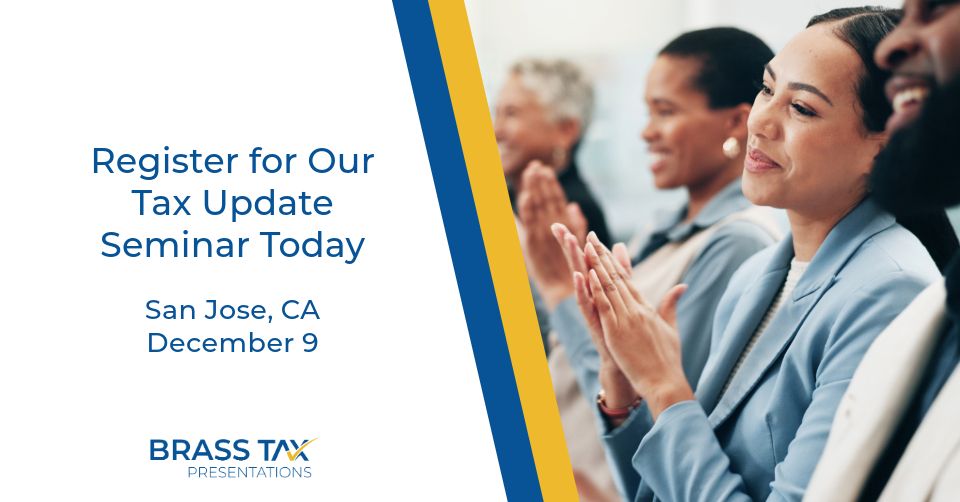 Tax Update Seminar - San Jose