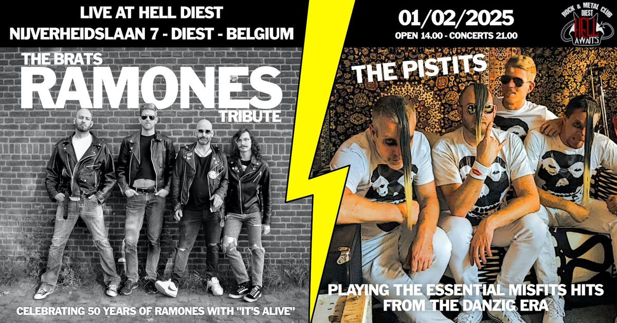 Ramones Tribute (NL) and Misfits covers (NL) @ Club Hell