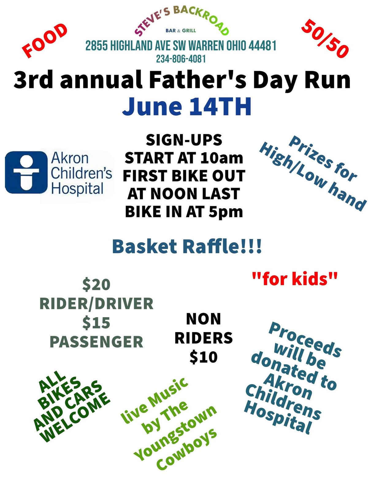 3rd Annual Father\u2019s Day run