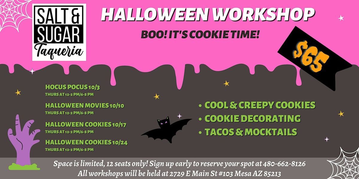 Halloween Cookie Workshop