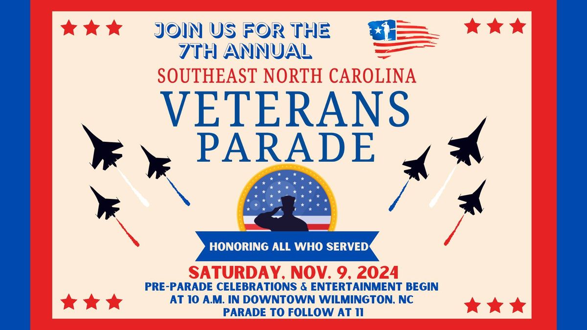 7th Annual Southeast NC Veterans Parade