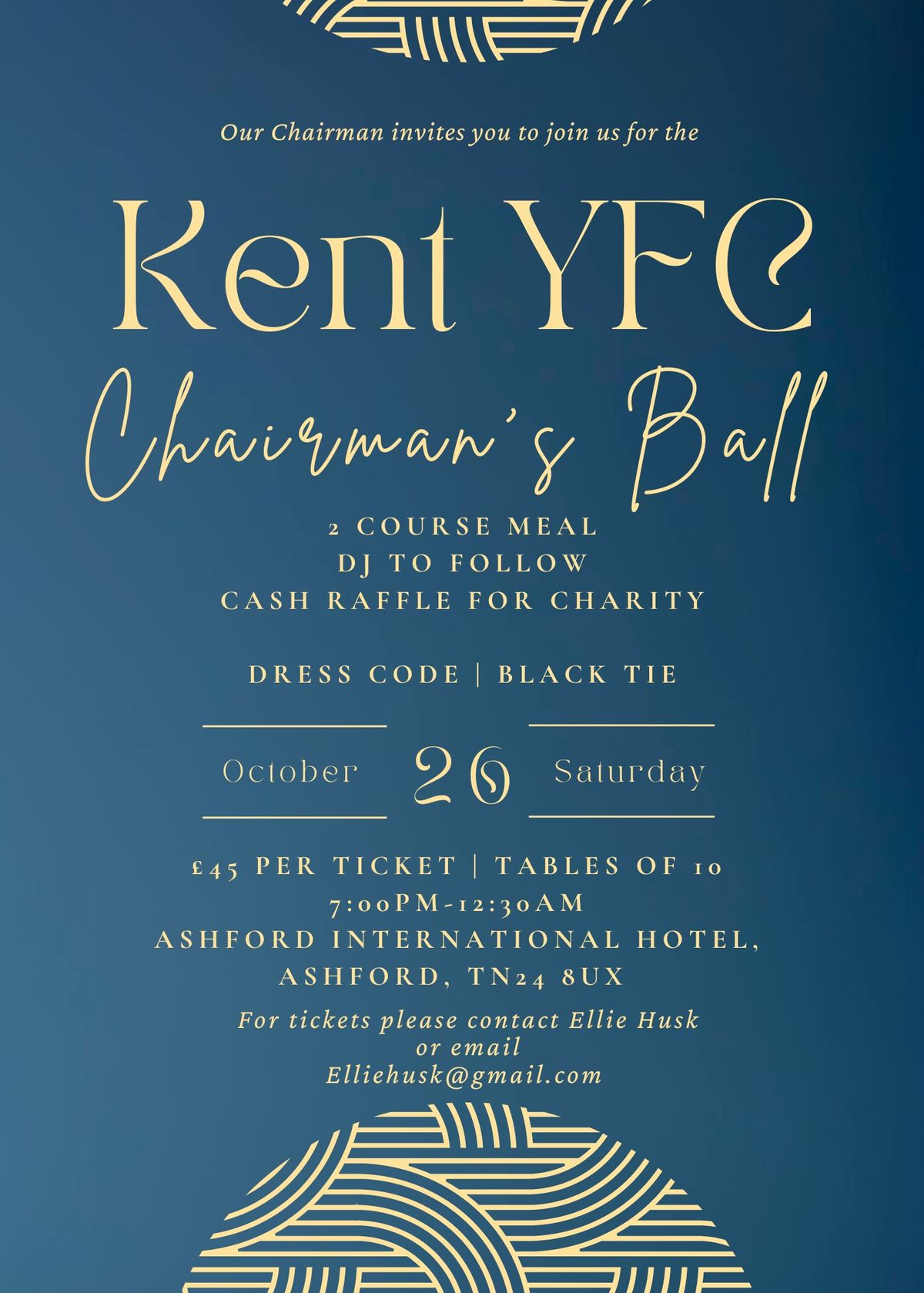 Kent YFC Chairman\u2019s Ball