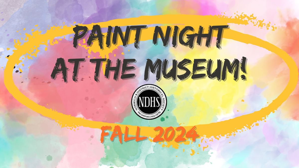 Paint Night at the Museum Fall 2024