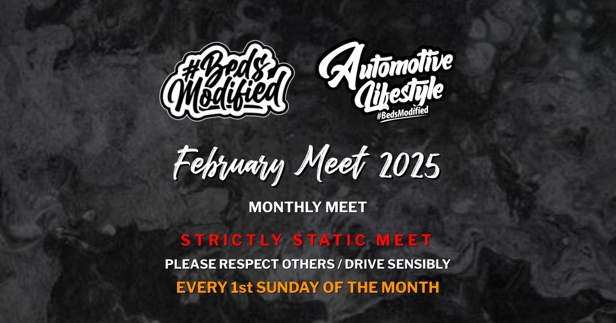 #BedsModified Monthly Meet #2 - Feb 2025 