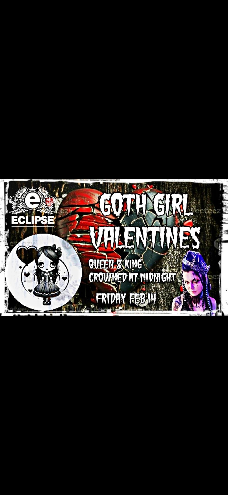 Goth Girls Valentines 