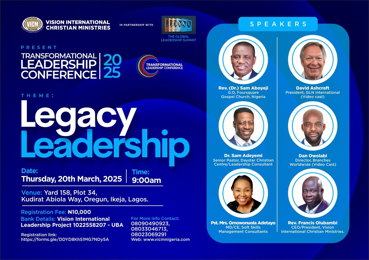 Transformational Leadership Conference 2025 (TLC25)