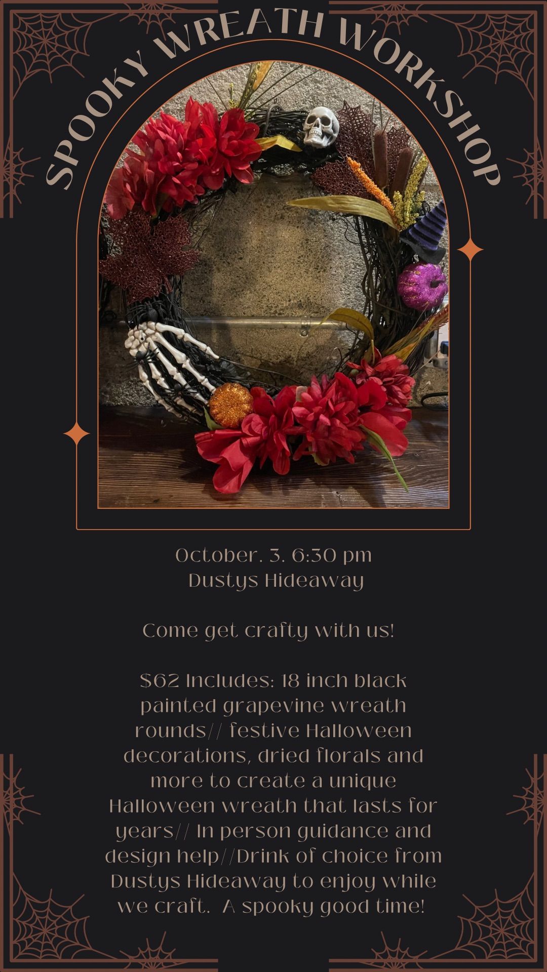 Spooky Wreath Workshop