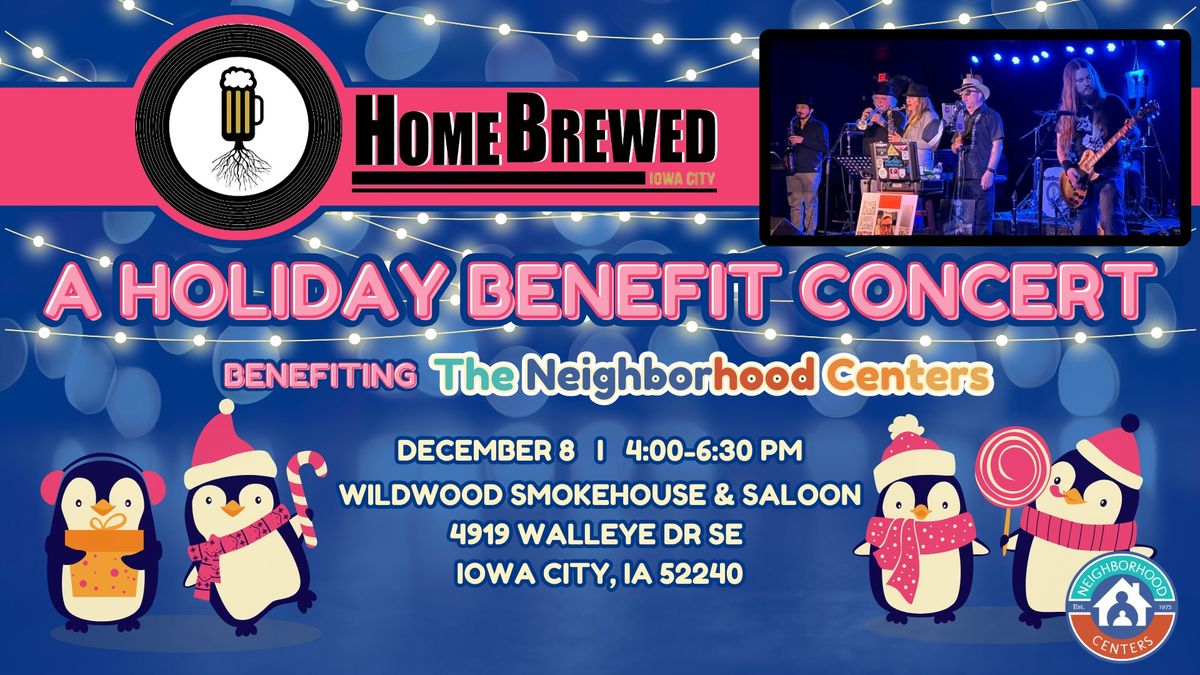 Homebrewed Holiday Benefit Concert for Neighborhood Centers