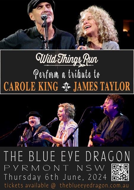 Tribute to Carole King and James Taylor - Dinner and Live Music Show