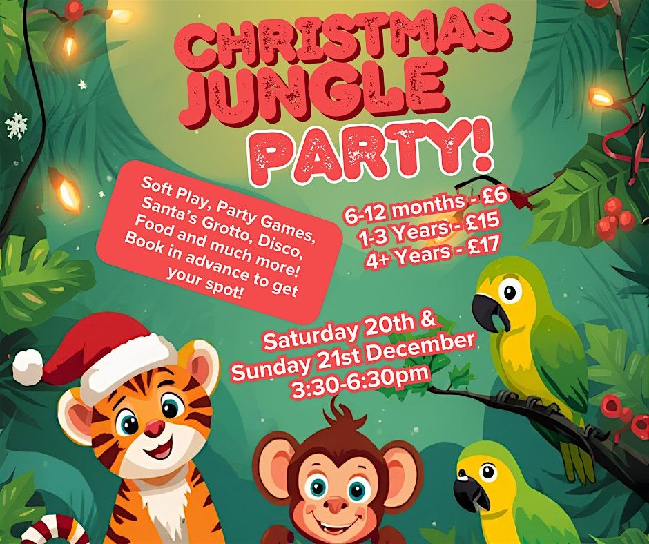 Copy of Wild Adventure Christmas Jungle Party