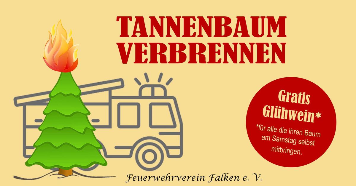 Tannenbaumverbrennen 2025