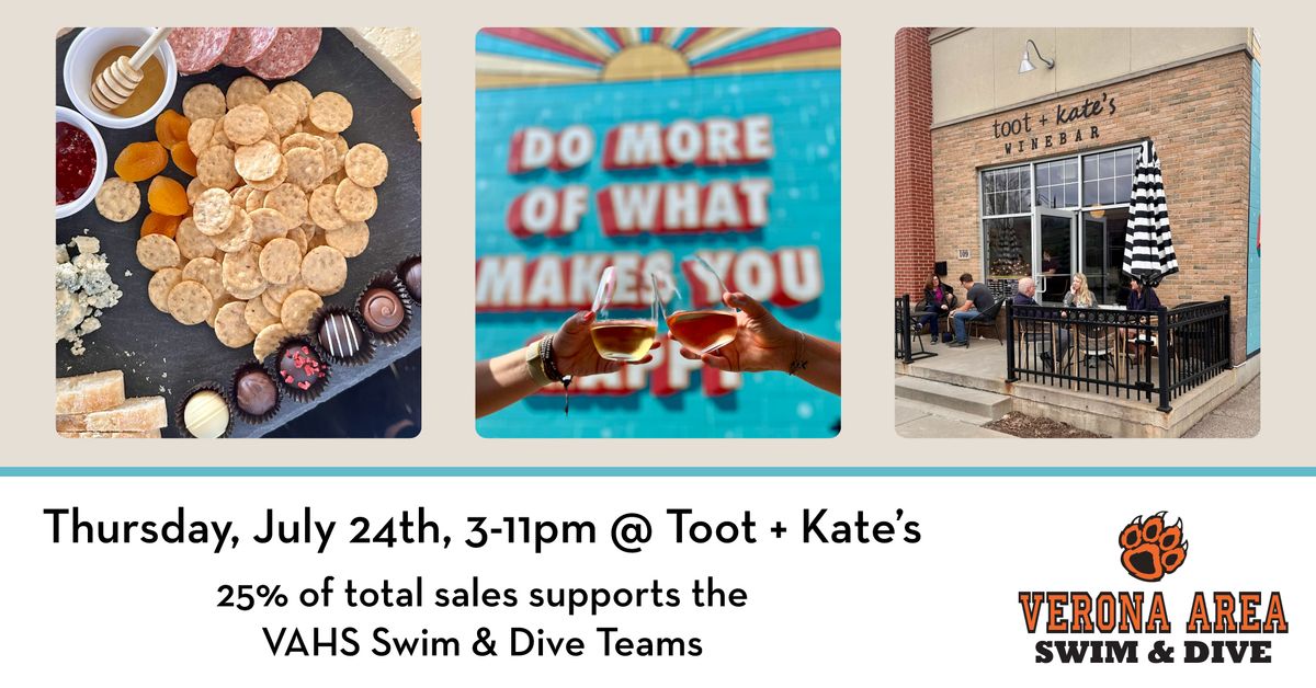 Toot + Kate's VAHS Swim & Dive Night