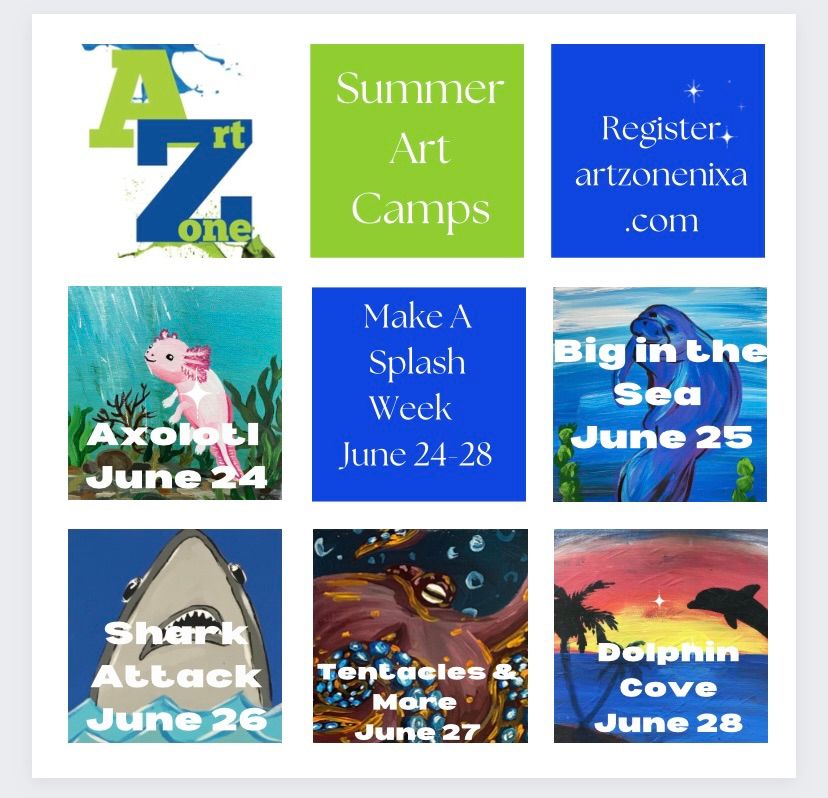 Art Camp: Make A Splash Week