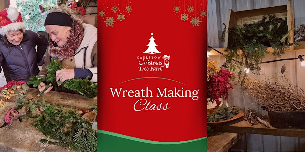 Christmas Handmade Wreath Making Class