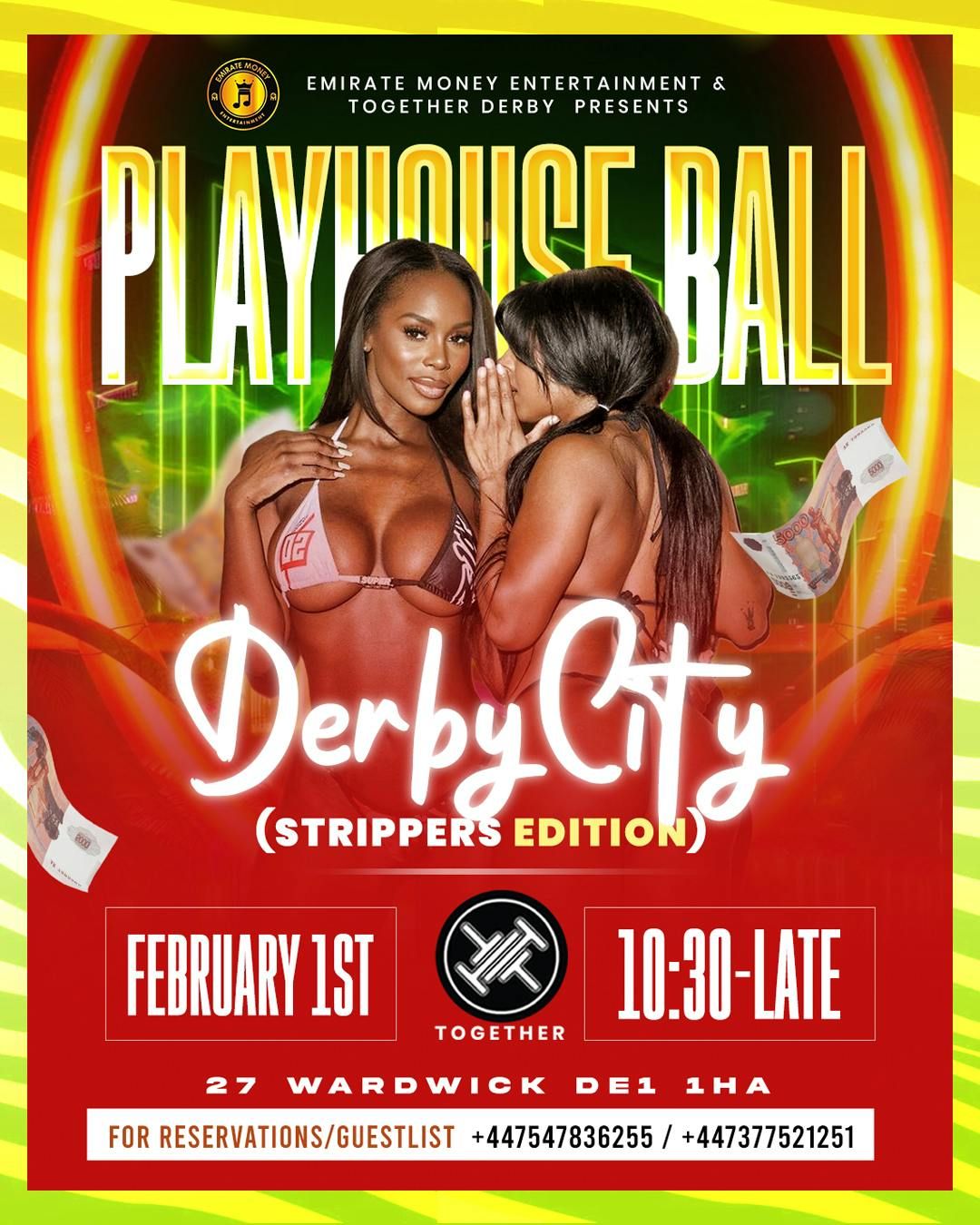 \ud83c\udf89 PLAYHOUSE BALL: STRIPPERS EDITION \ud83c\udf89