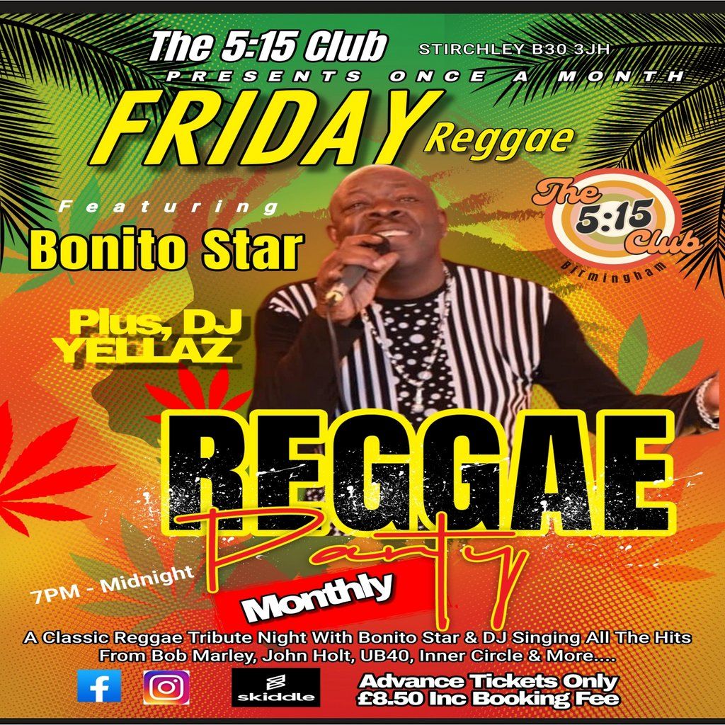 Reggae Night with Bonito Star & DJ