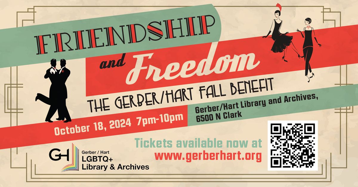 Friendship and Freedom: The Gerber\/Hart Fall Benefit