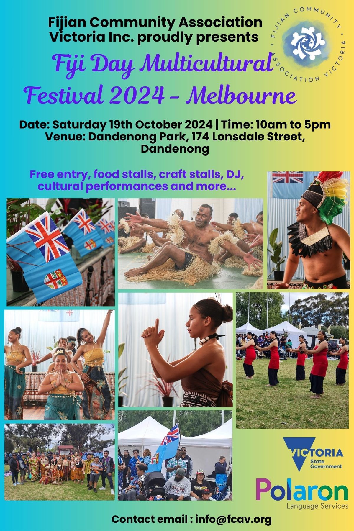 Fiji Day Multicultural Festival 2024- Melbourne