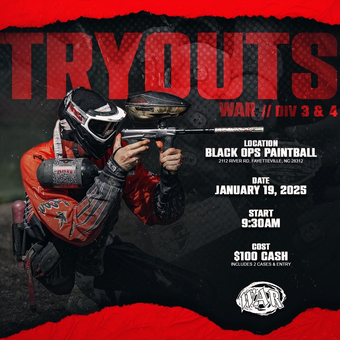 WAR Tryouts