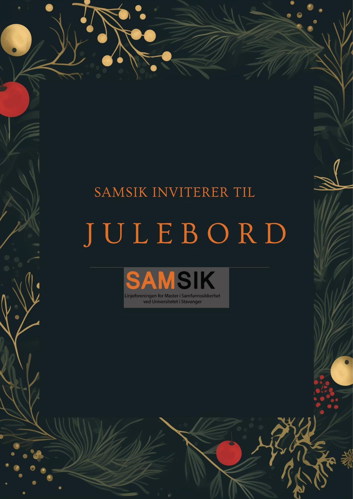 Julebord med SAMSIK