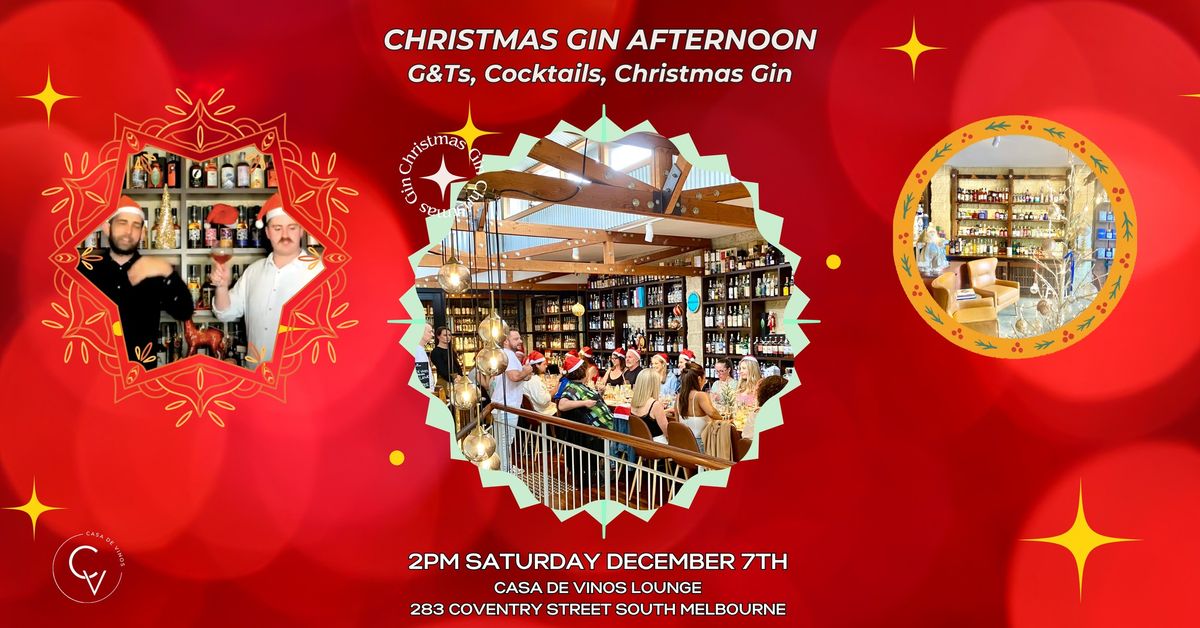 Christmas Gin Afternoon 2024