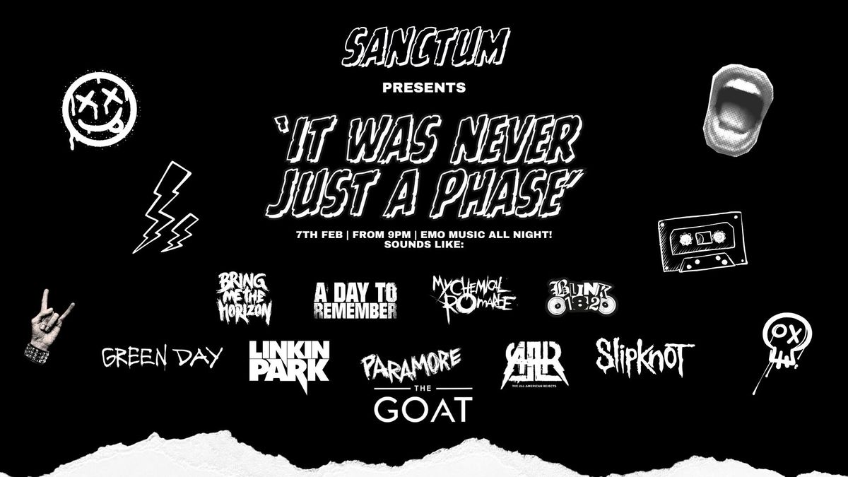 It was never just a phase - Emo night