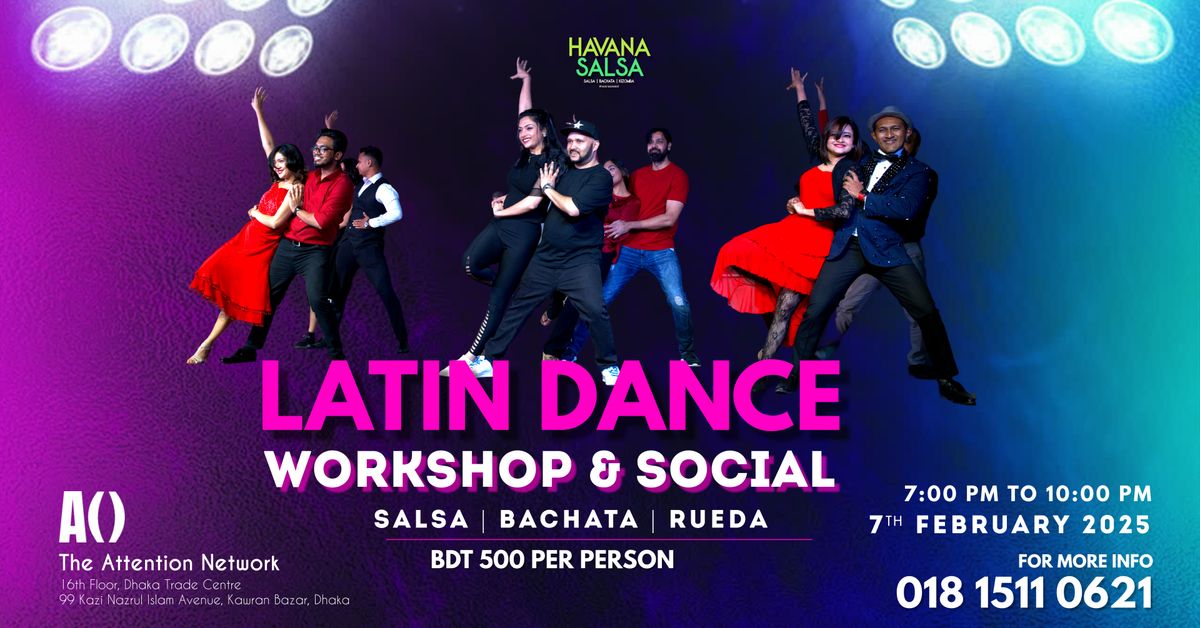 Havana Salsa Workshop at The Attention Network! 