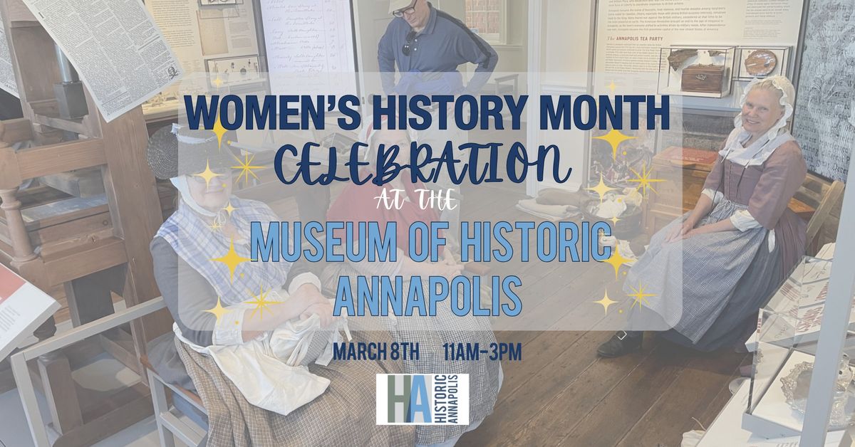 Women's History Month at MoHA