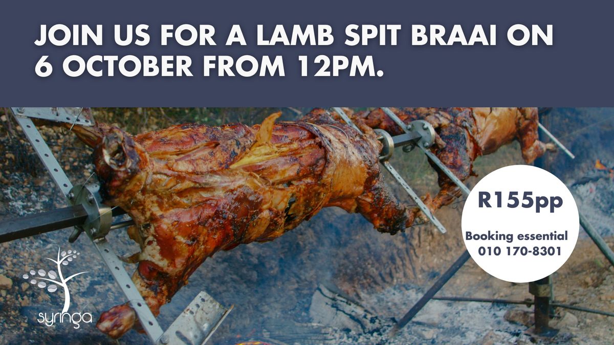 Lamb Spit Braai