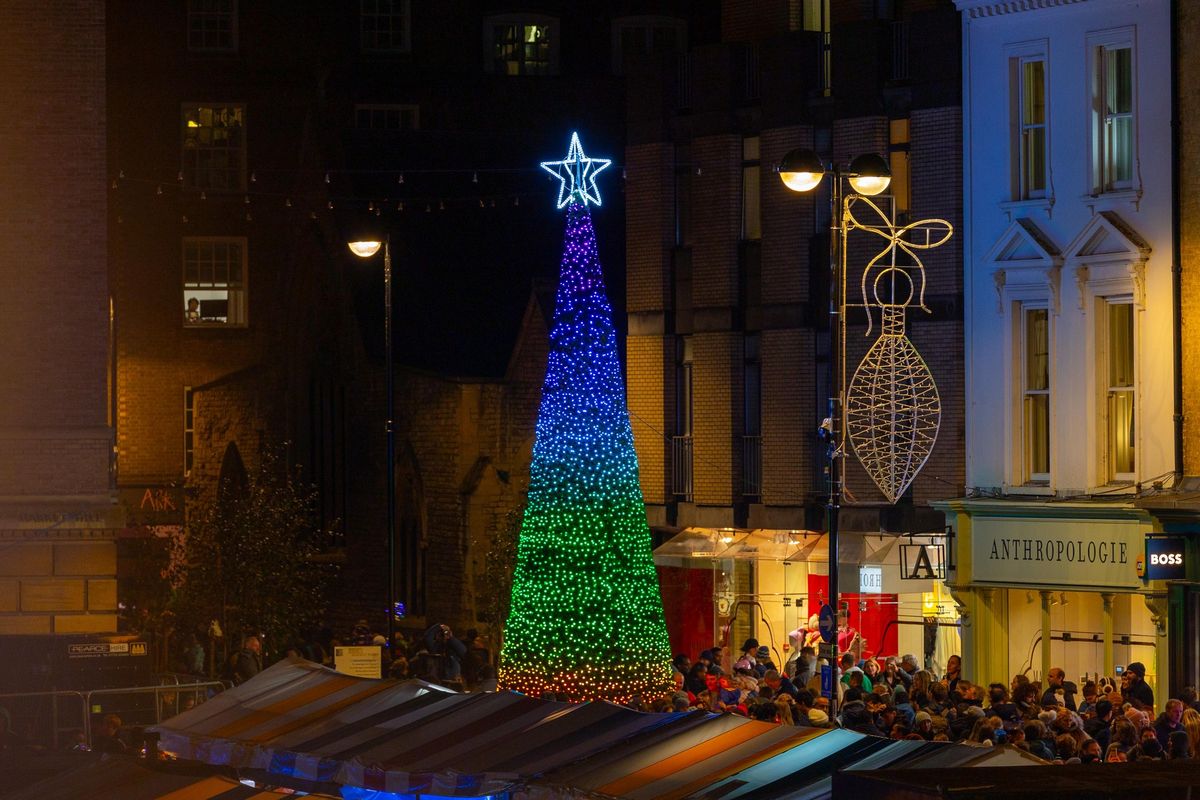 The BIG Switch On at Market Square with Star Radio sponsored by Bright Horizons