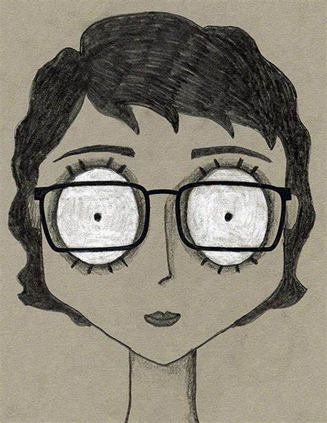 Tim Burton style self portraits