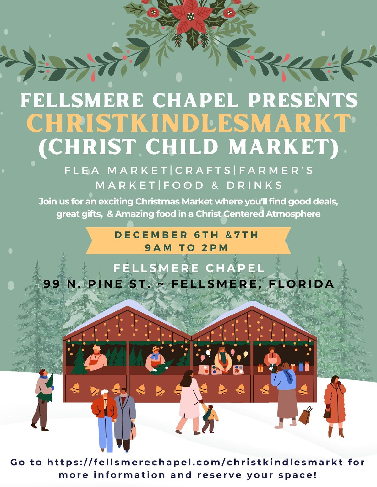 Fellsmere Chapel Presents: Christkindlesmarkt (Christ Child Market)