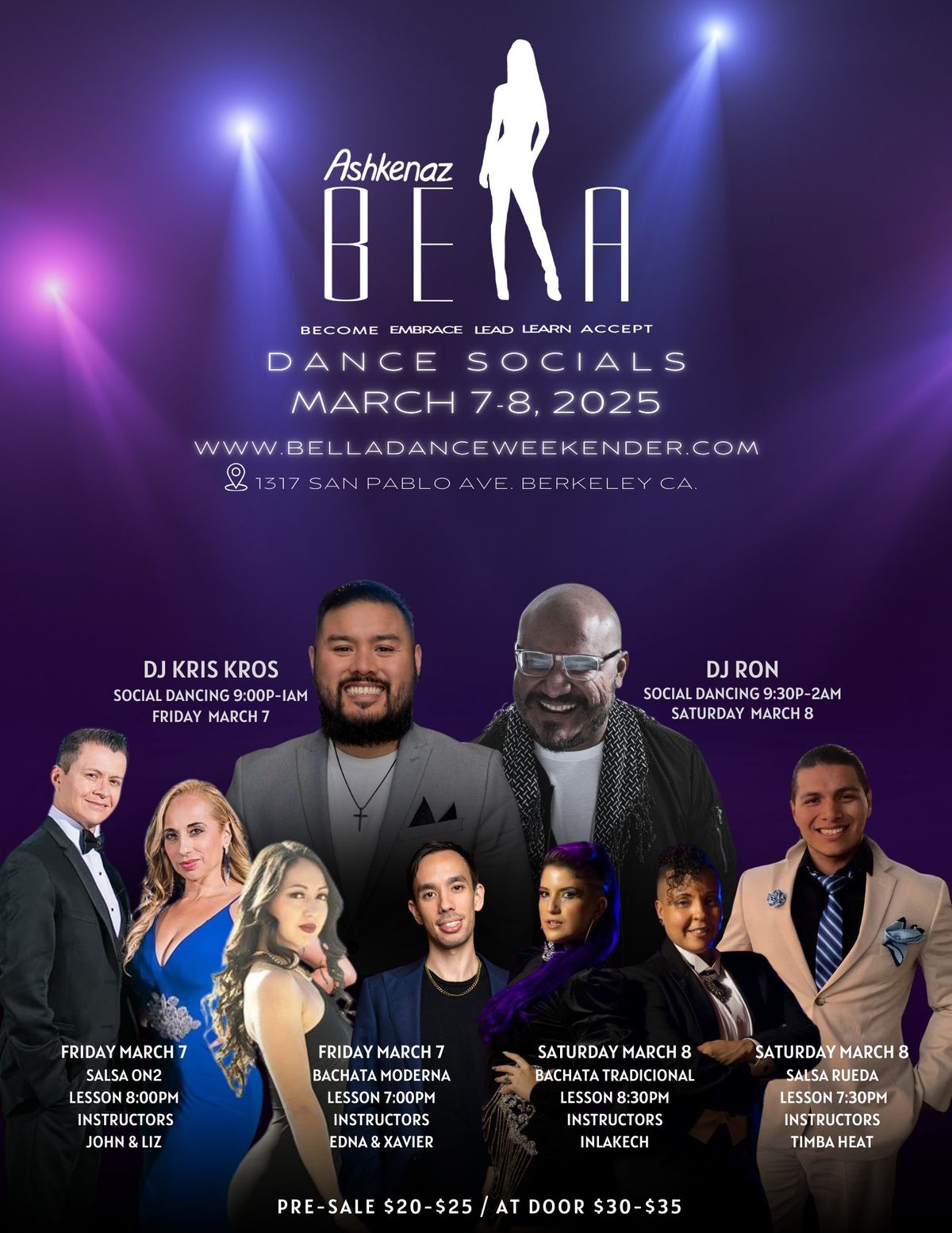 BELLA Latin Dance Socials - March 2025