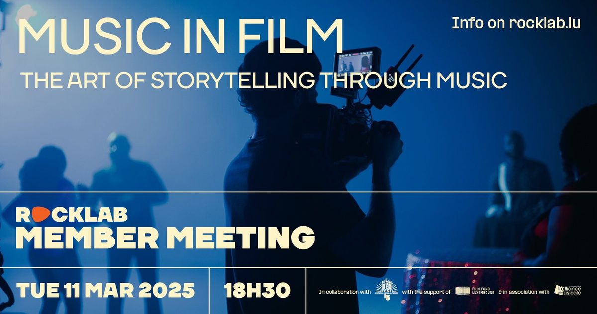 Music In Film: The Art of Storytelling Through Music \u2022 Rockhal, Luxembourg