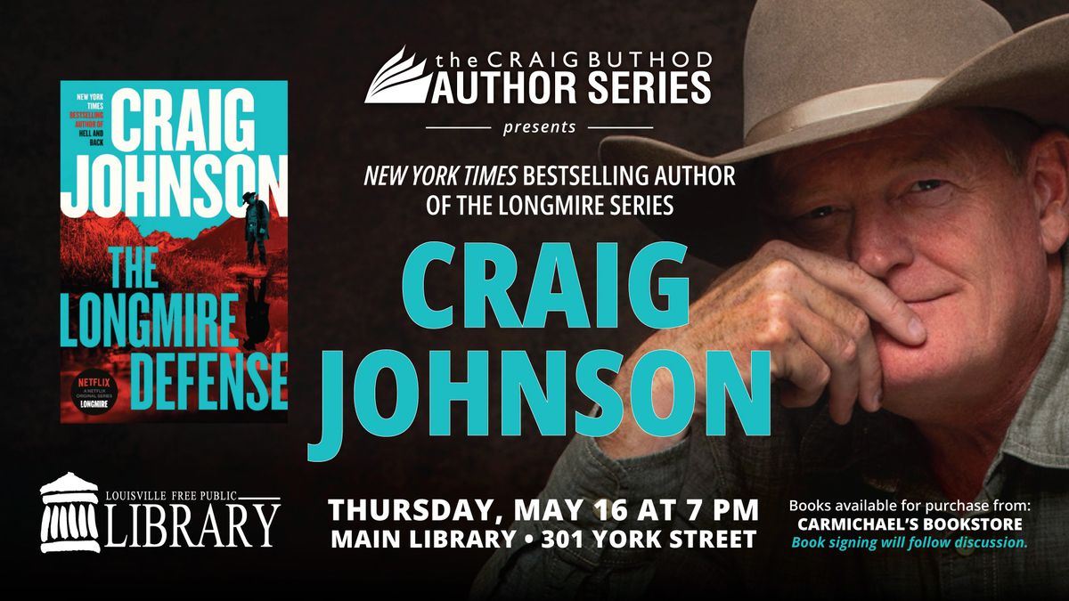 Craig Johnson, Craig Buthod Author Series 