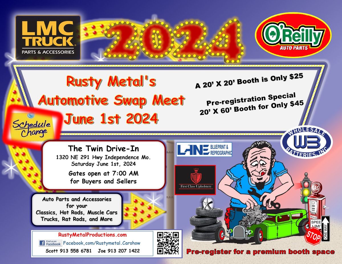 2024 Rusty Metal Automotive Swap Meet