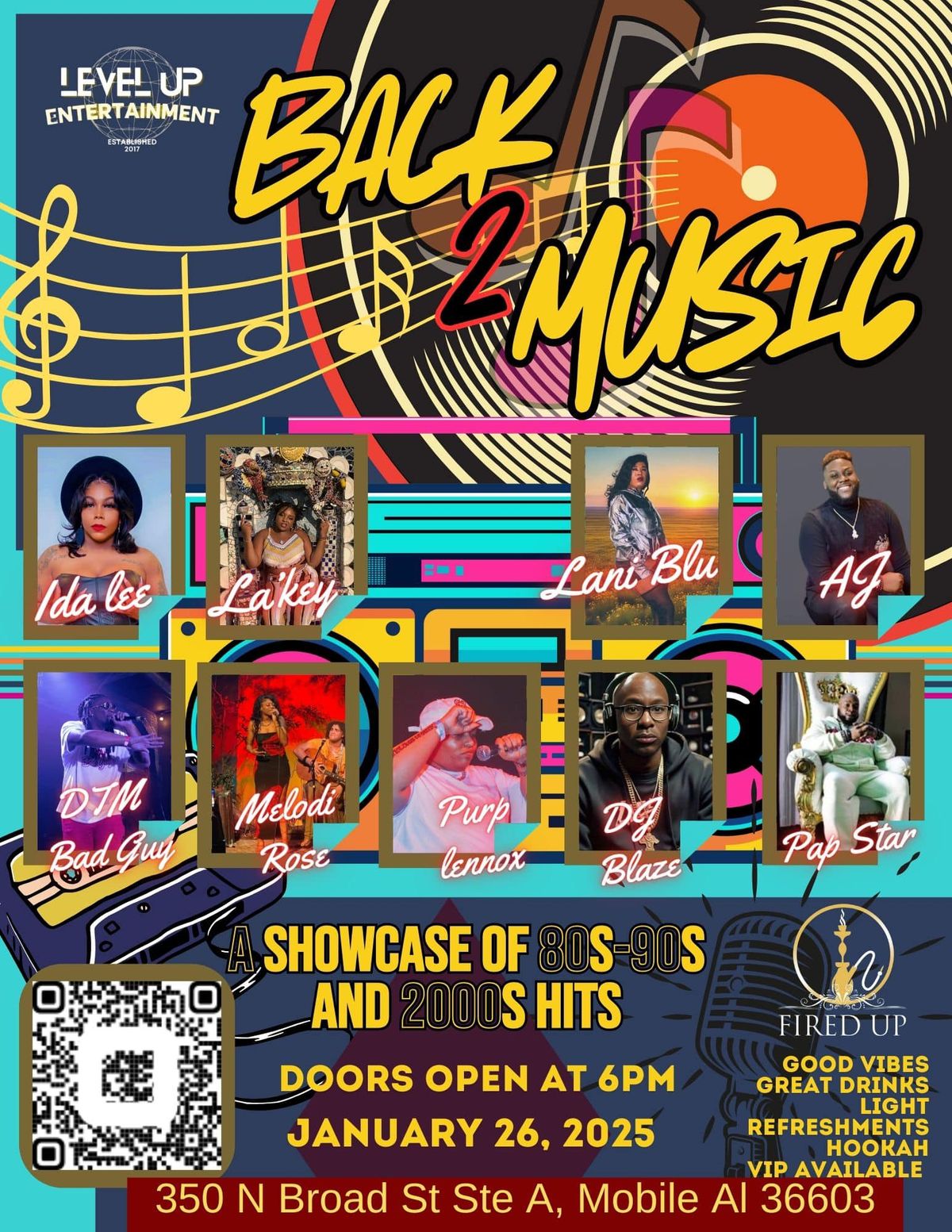 Back to Music Showcase