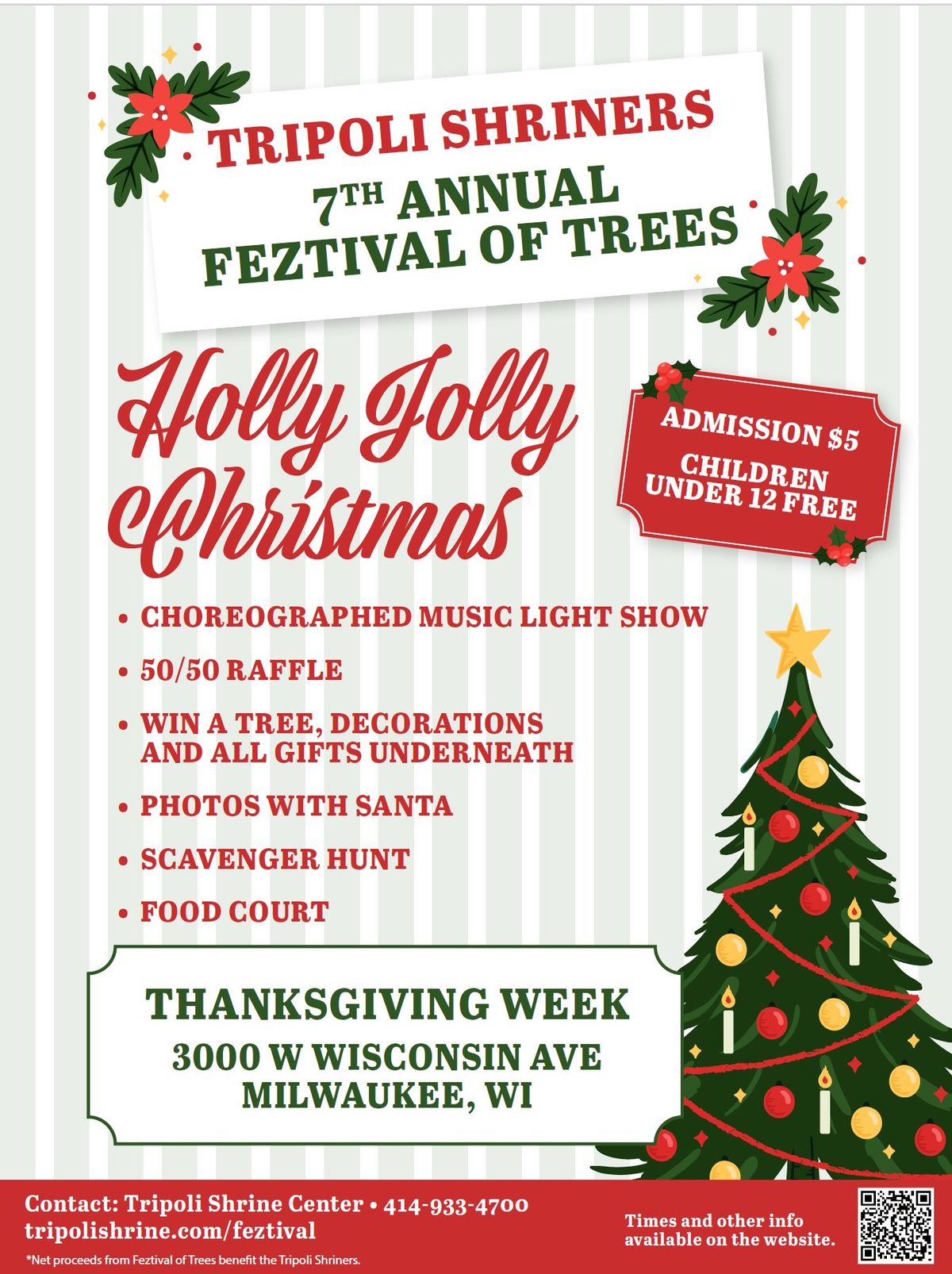 7th Annual Tripoli Shriners FEZtival of Trees