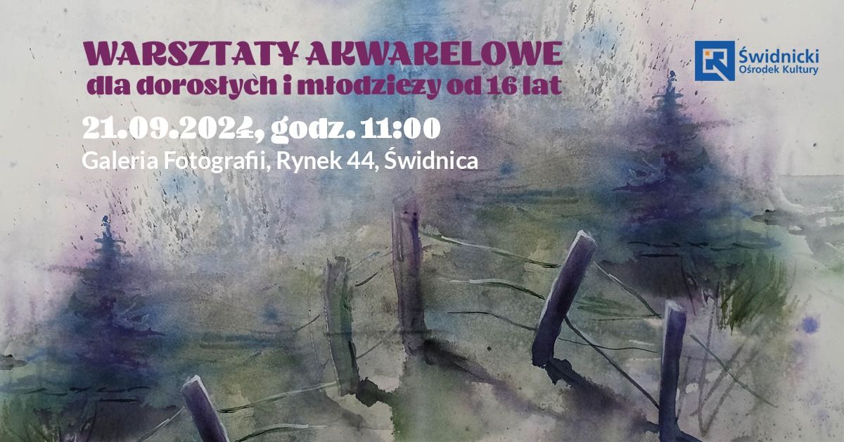 Warsztaty akwarelowe